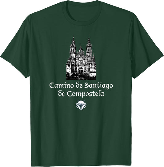 Buen Camino de Santiago Pilgrim Way of St. James Hikers Teen T-Shirt - T-Shirt | Forest