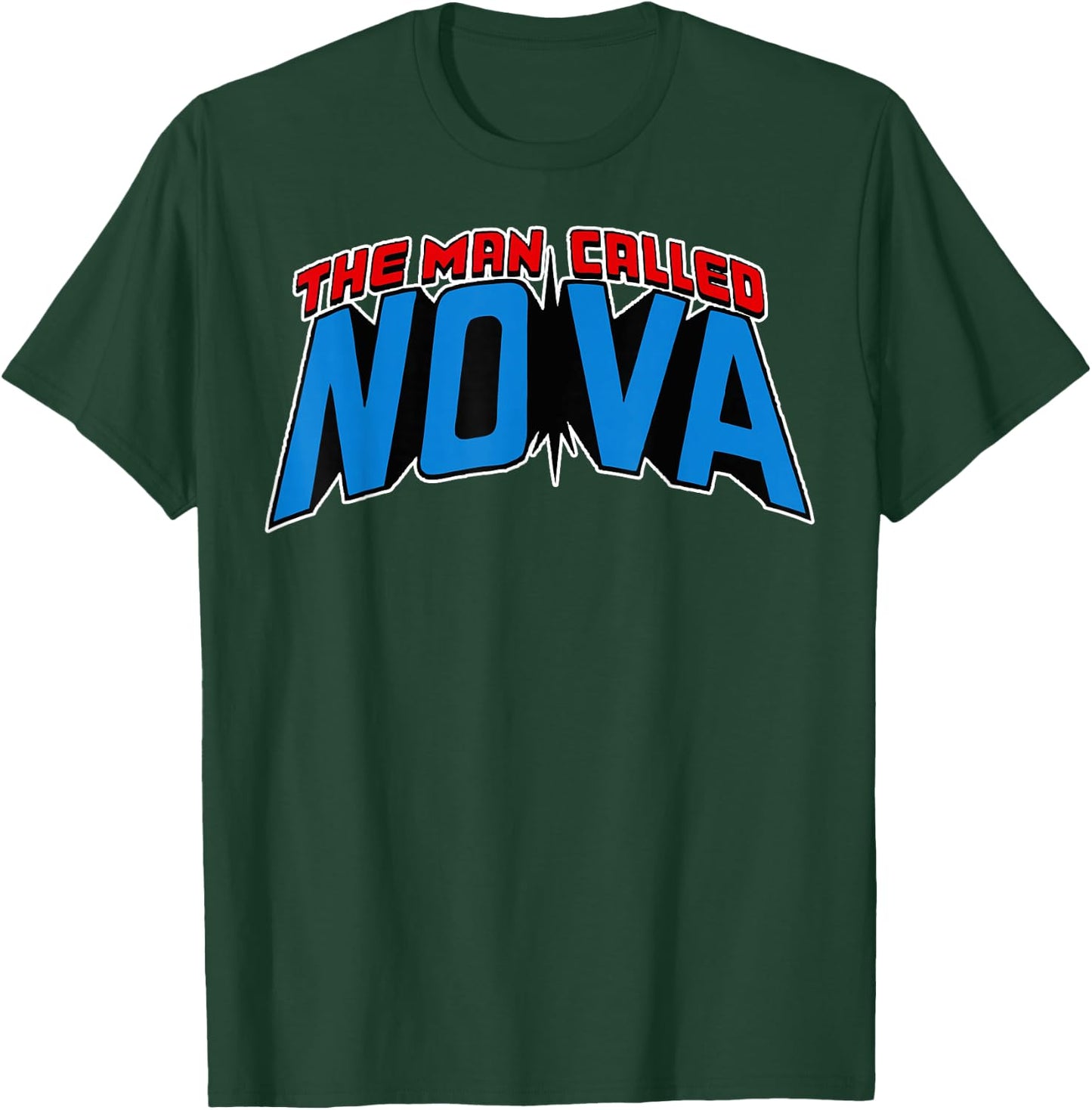 Marvel The Man Called Nova Ultimate Retro Logo T-Shirt - T-Shirt | Forest