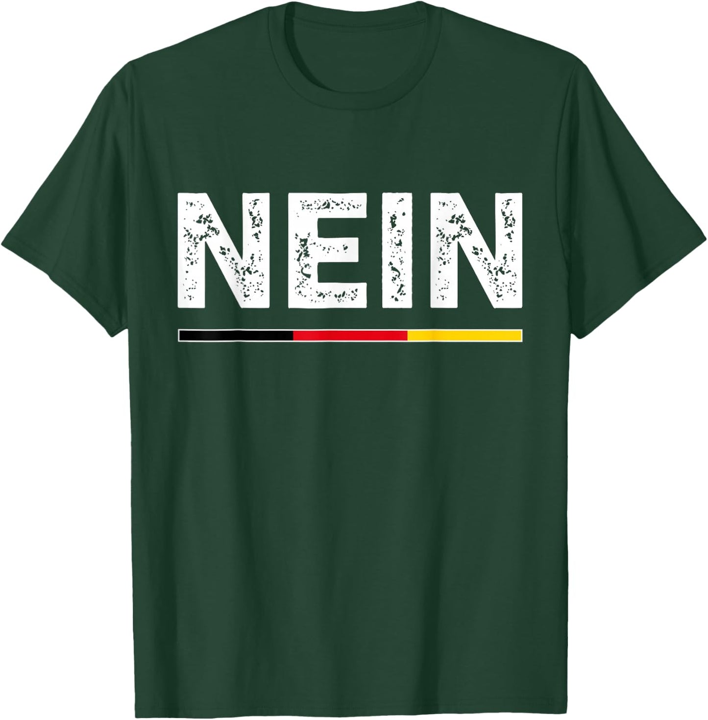 Nein German No Saying Funny Germany Vintage Oktoberfest T-Shirt - T-Shirt | Forest