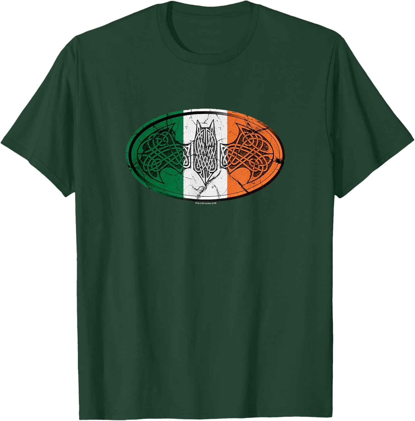 Batman Irish Celtic Symbol T-Shirt - T-Shirt | Forest