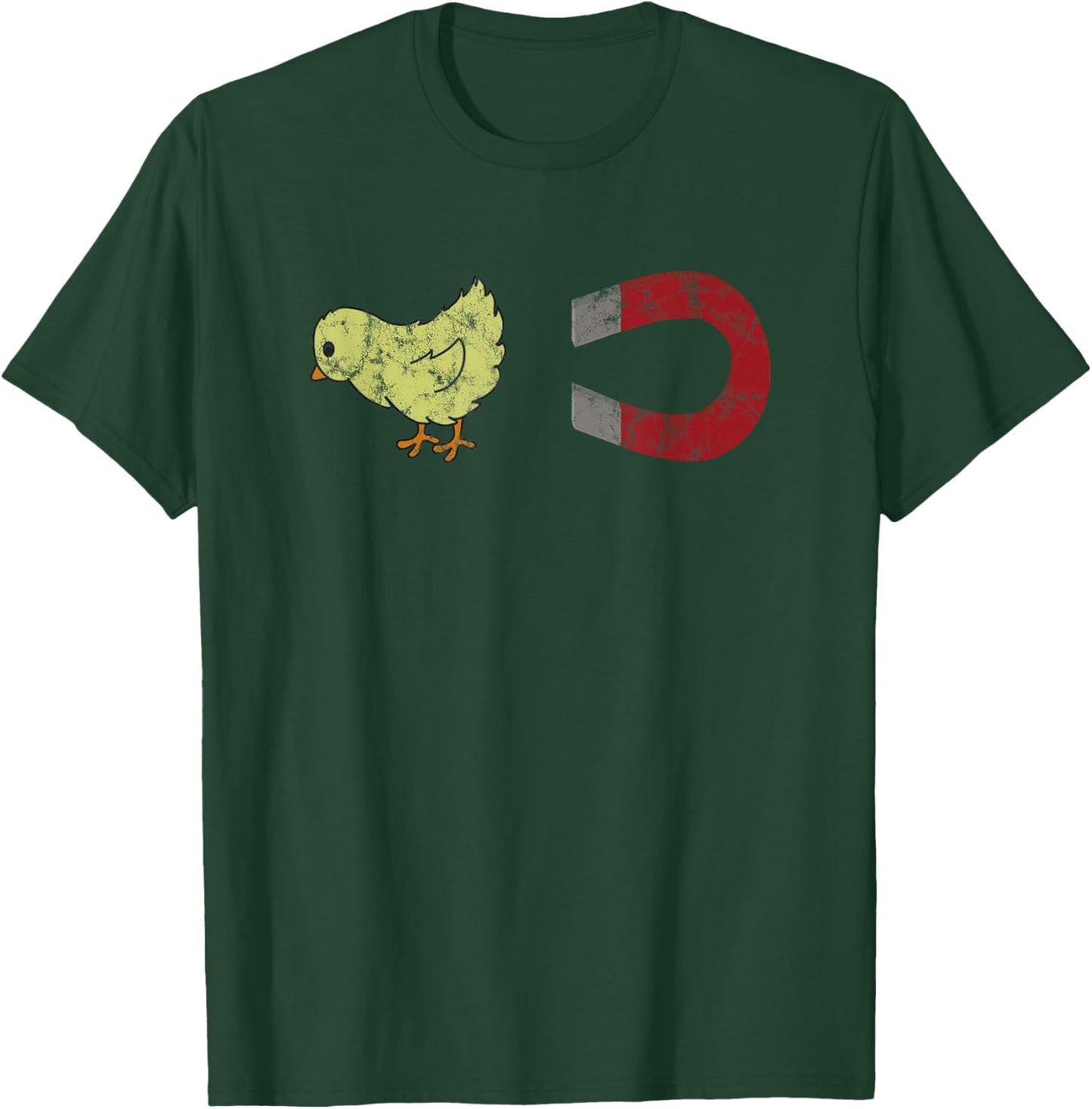 Baby Chick & Magnet T-Shirt - T-Shirt | Forest