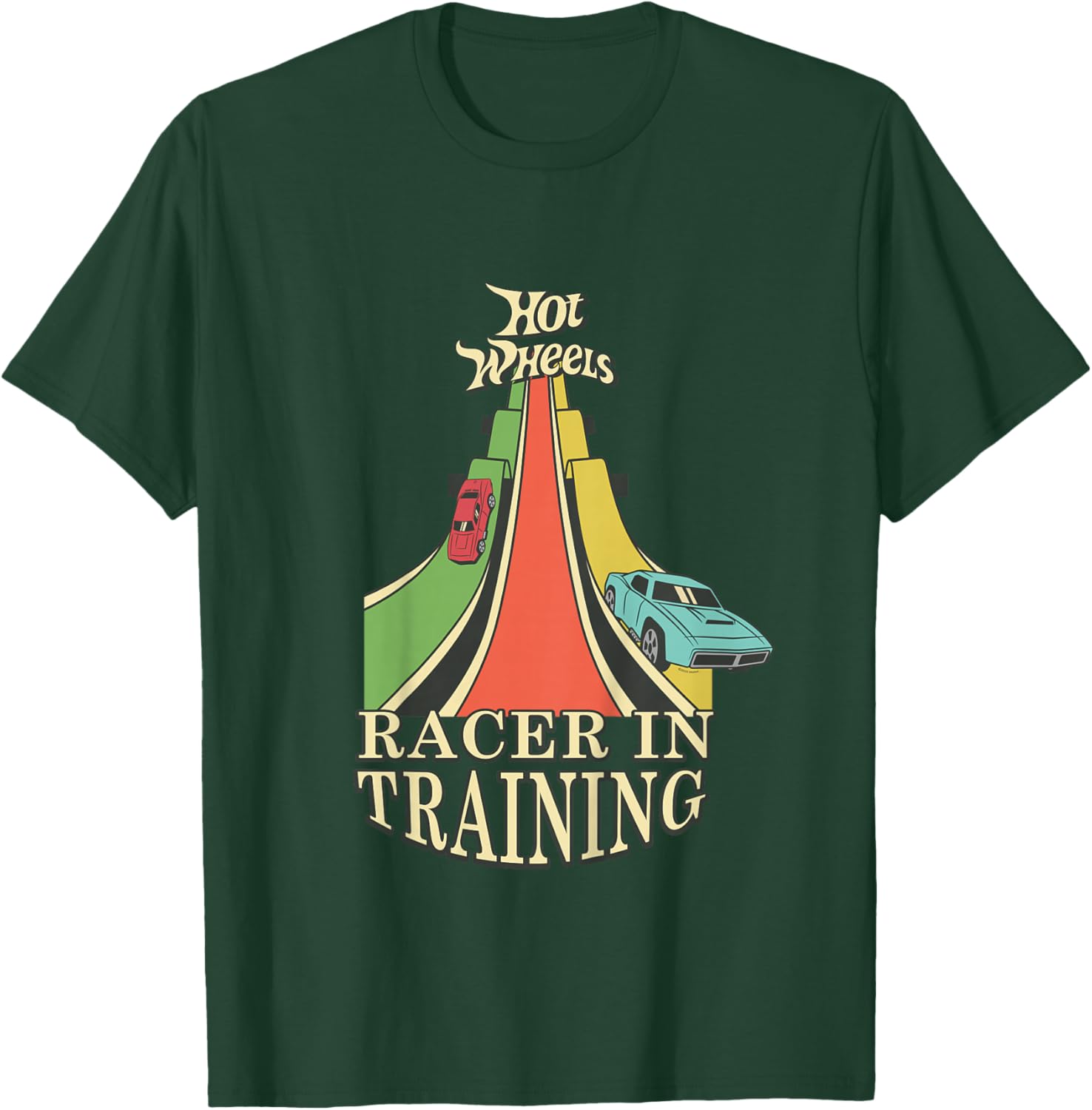 Kids Hot Wheels - Racer in Training T-Shirt - T-Shirt | Forest
