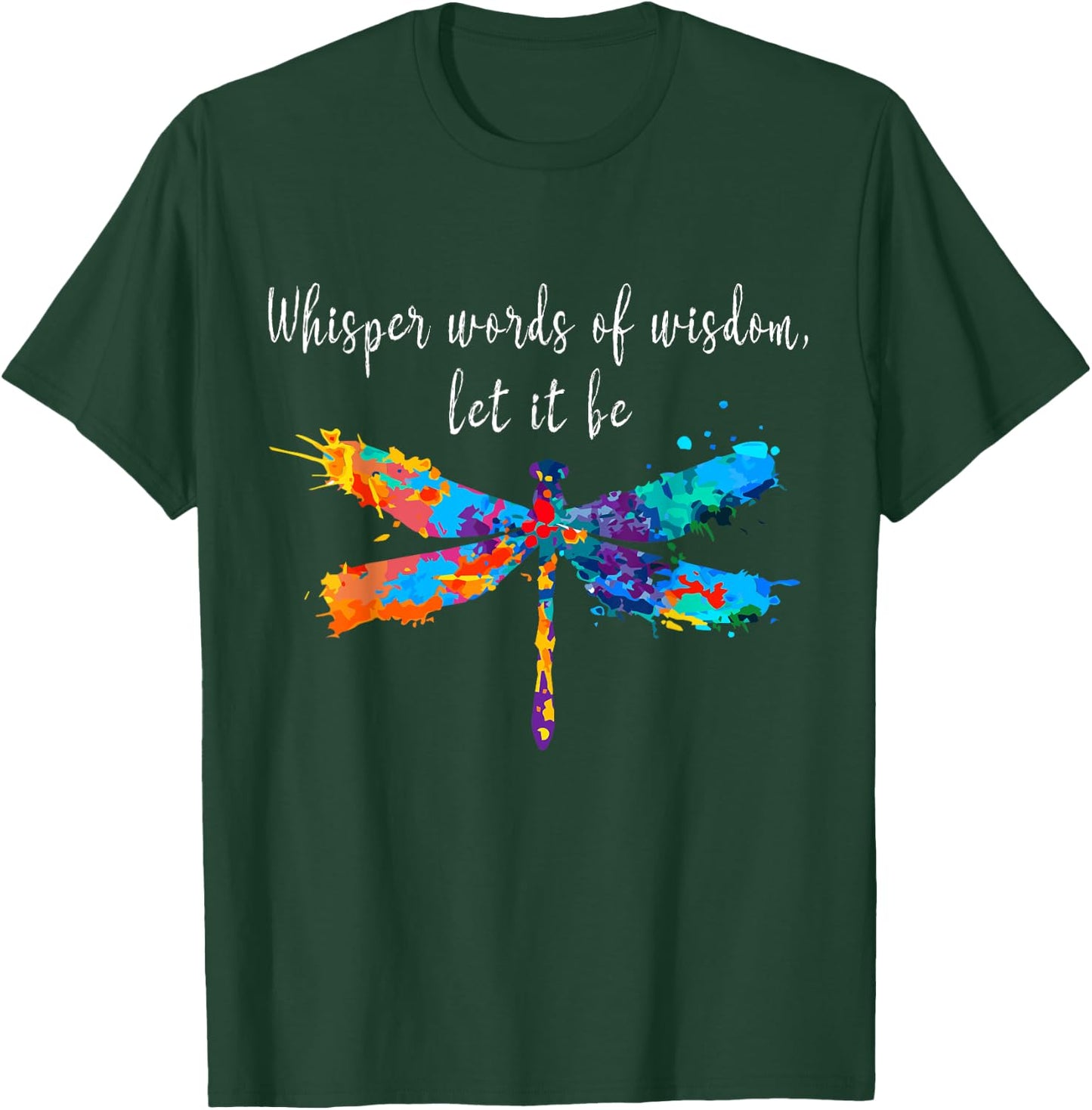 Dragonfly shirt spiritual faith dragonflies lovers T-Shirt - T-Shirt | Forest
