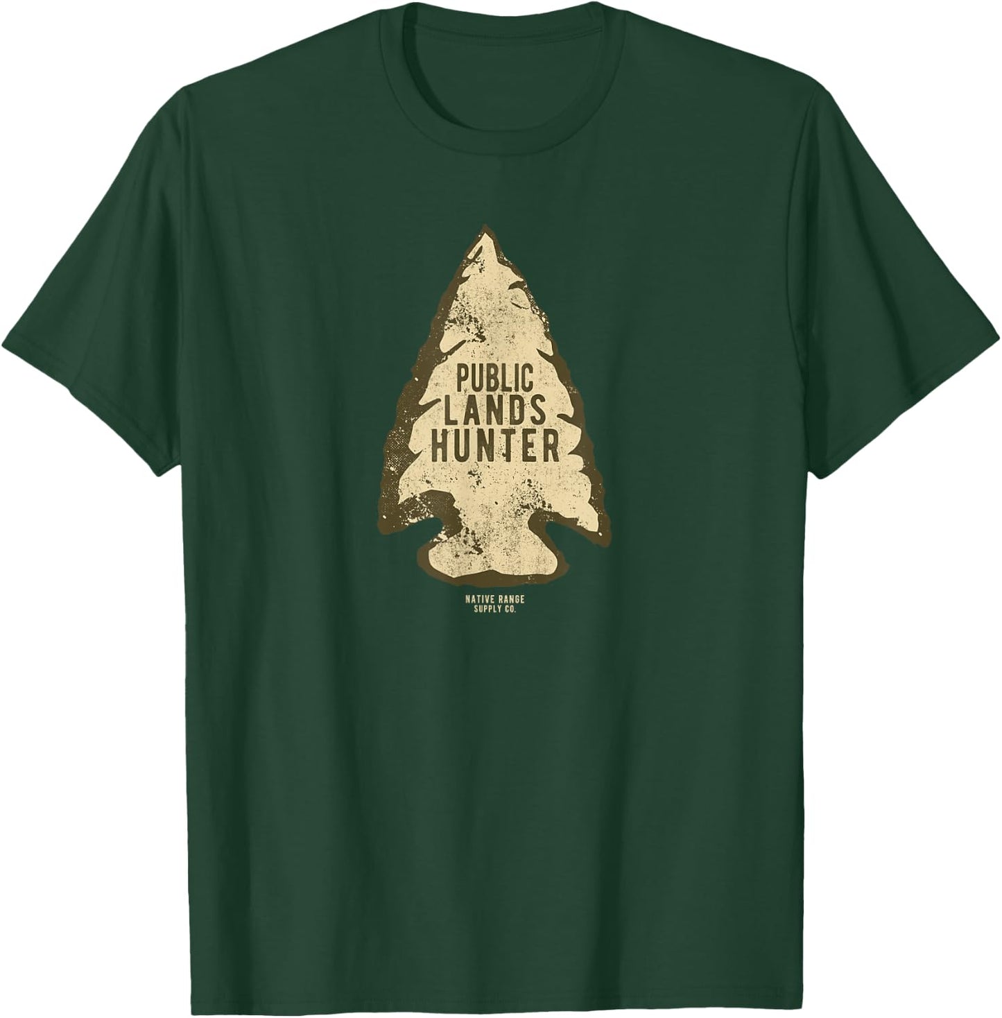 Public Lands Hunter Arrowhead T-Shirt - T-Shirt | Forest