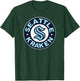 Seattle Kraken Symbol Black Officially Licensed T-Shirt - T-Shirt | Forest
