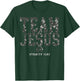 Team Jesus Christ EternityClub CAMO Christian Christmas Gift T-Shirt - T-Shirt | Forest