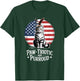 Paw-Triotic Cat and Eagle American Pride Men Women Kids T-Shirt - T-Shirt | Forest