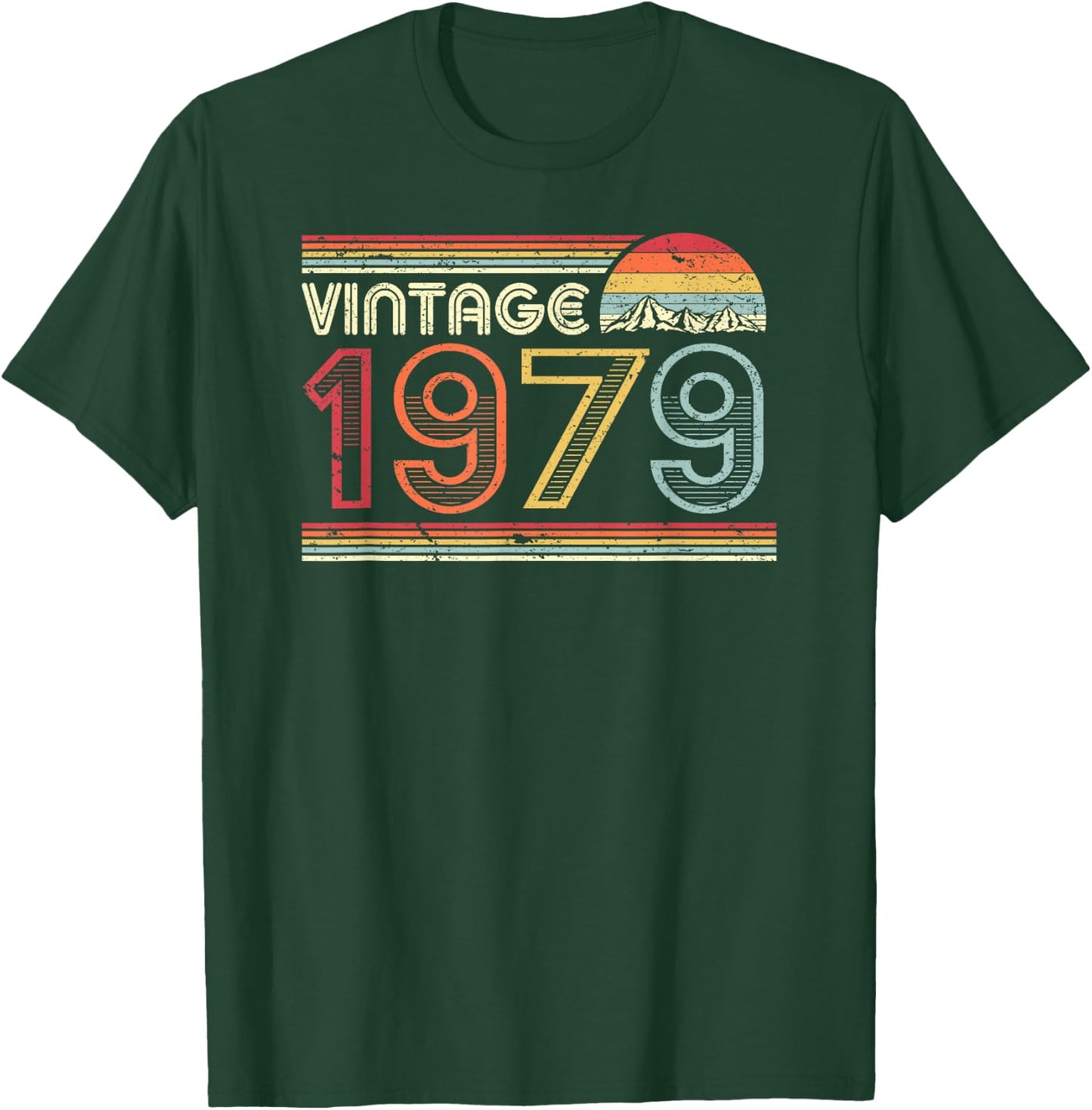 1979 Vintage Shirt, Birthday Gift . Retro Style T-Shirt - T-Shirt | Forest