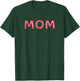 Funny Donut Mom Sprinkle Pink Donut Lover Matching Gift T-Shirt - T-Shirt | Forest