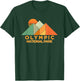 Retro Vintage Olympic Shirt National Park Shirt T-Shirt - T-Shirt | Forest