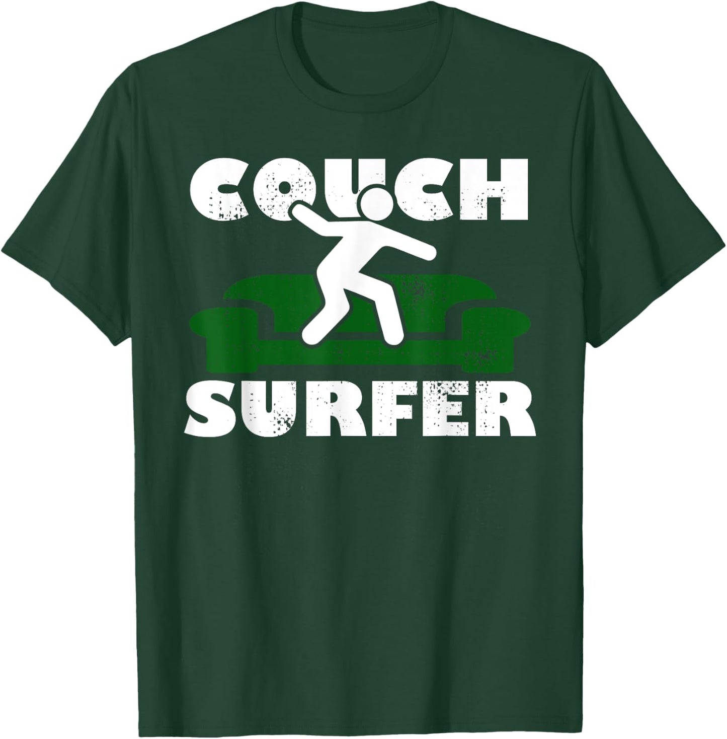 Couch Surfer T-Shirt - T-Shirt | Forest