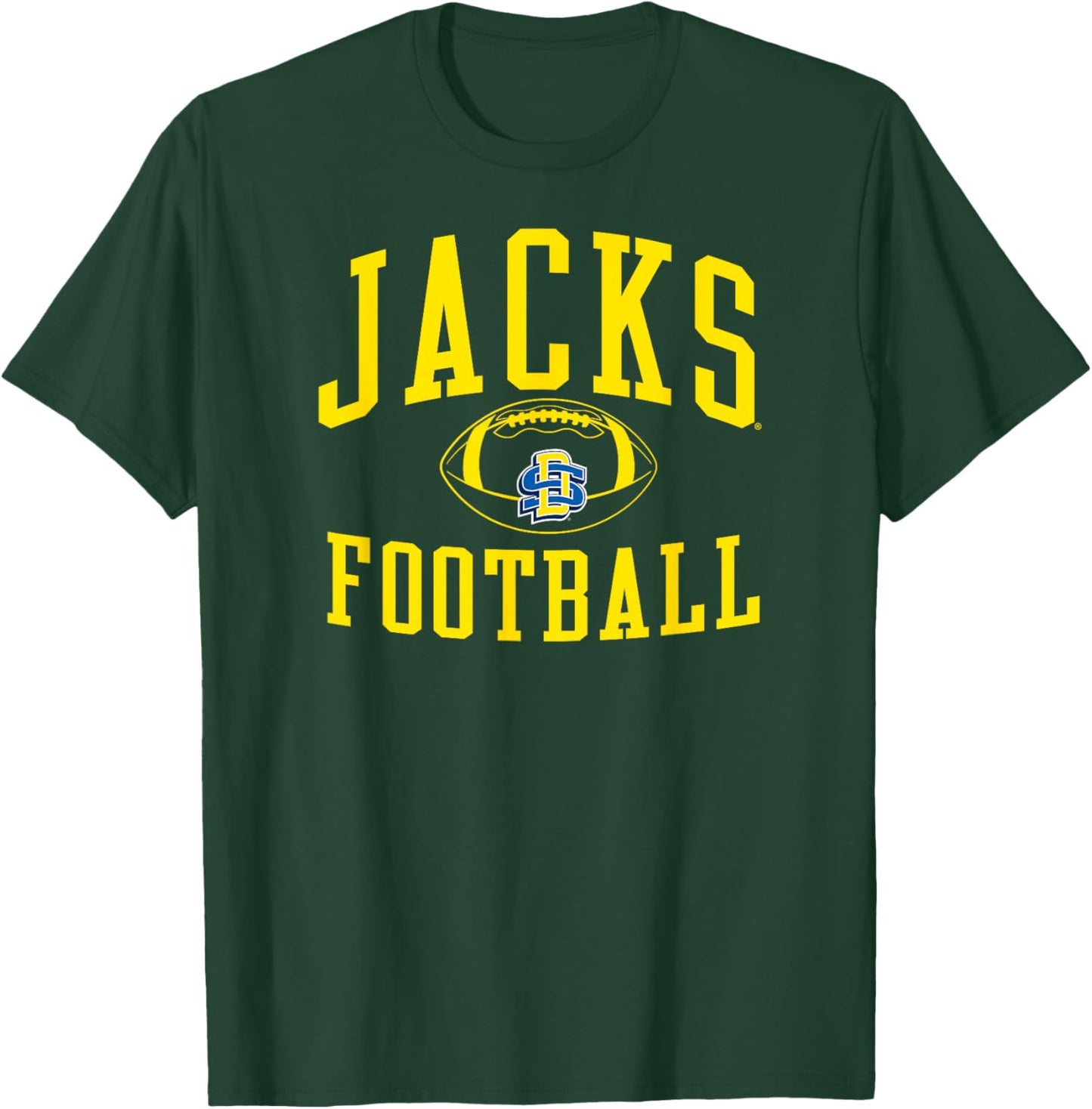South Dakota State Jackrabbits Football Sack T-Shirt - T-Shirt | Forest