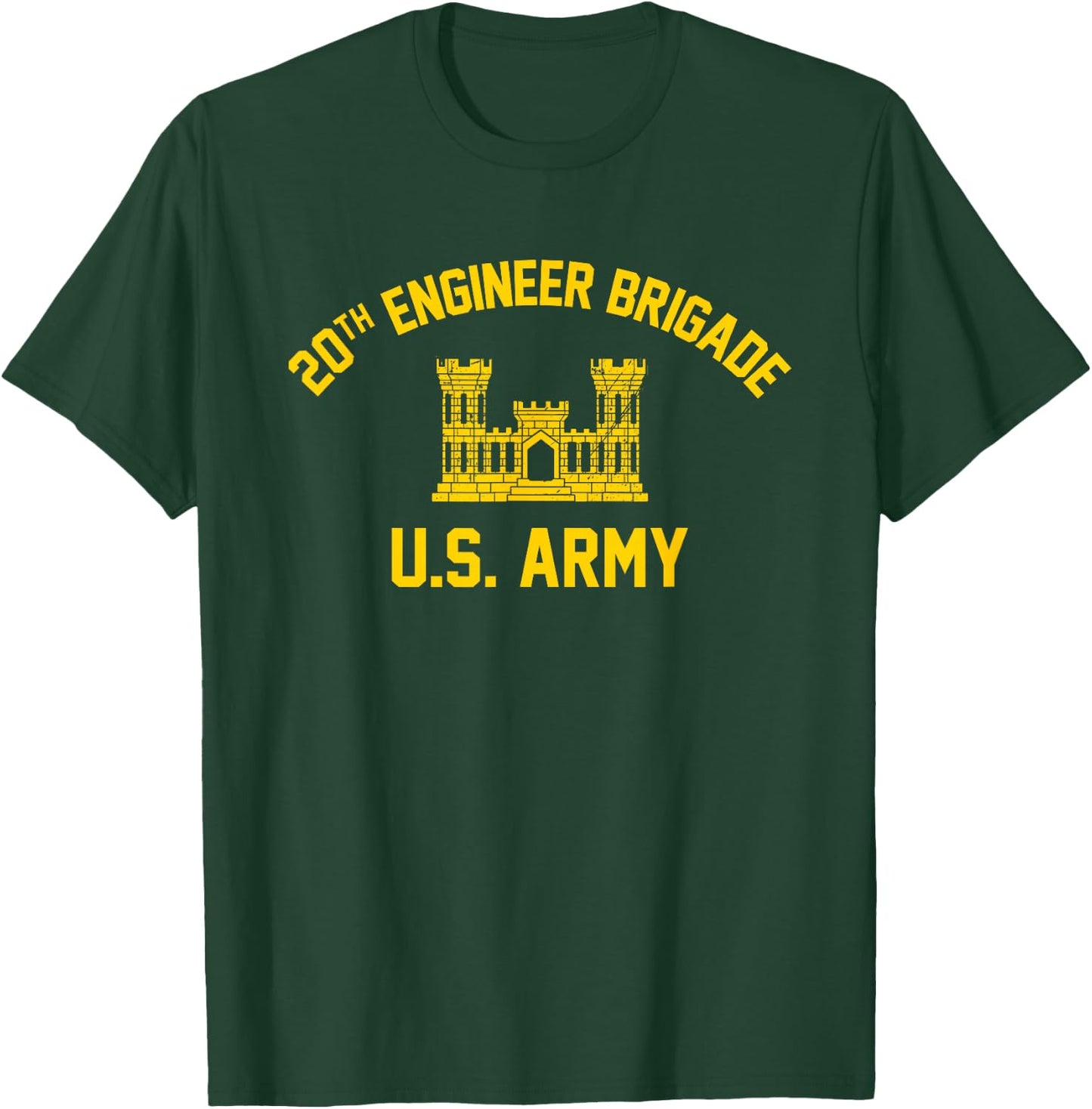 20th Engineer Brigade T-Shirt - T-Shirt | Forest