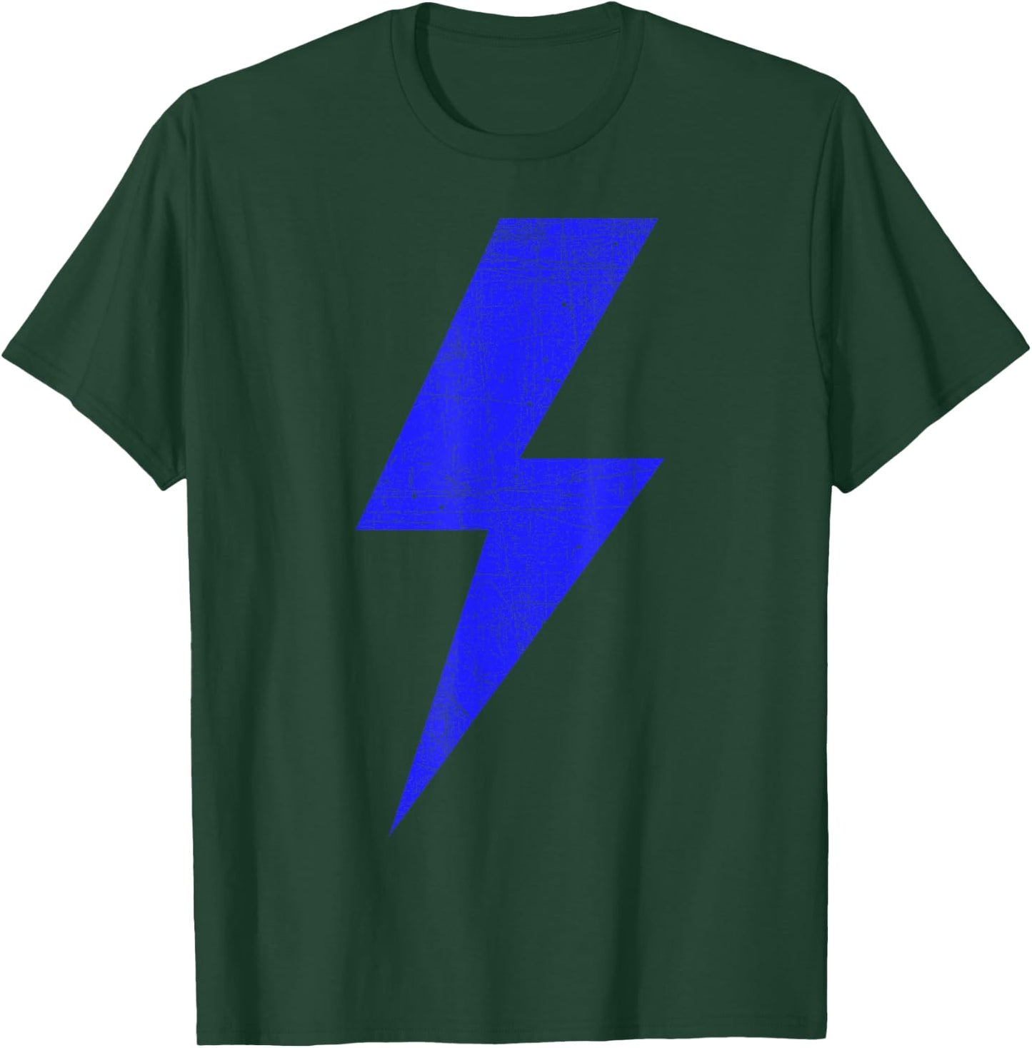 Bolt Lightning Blue Thunderbolt Team T-Shirt - T-Shirt | Forest