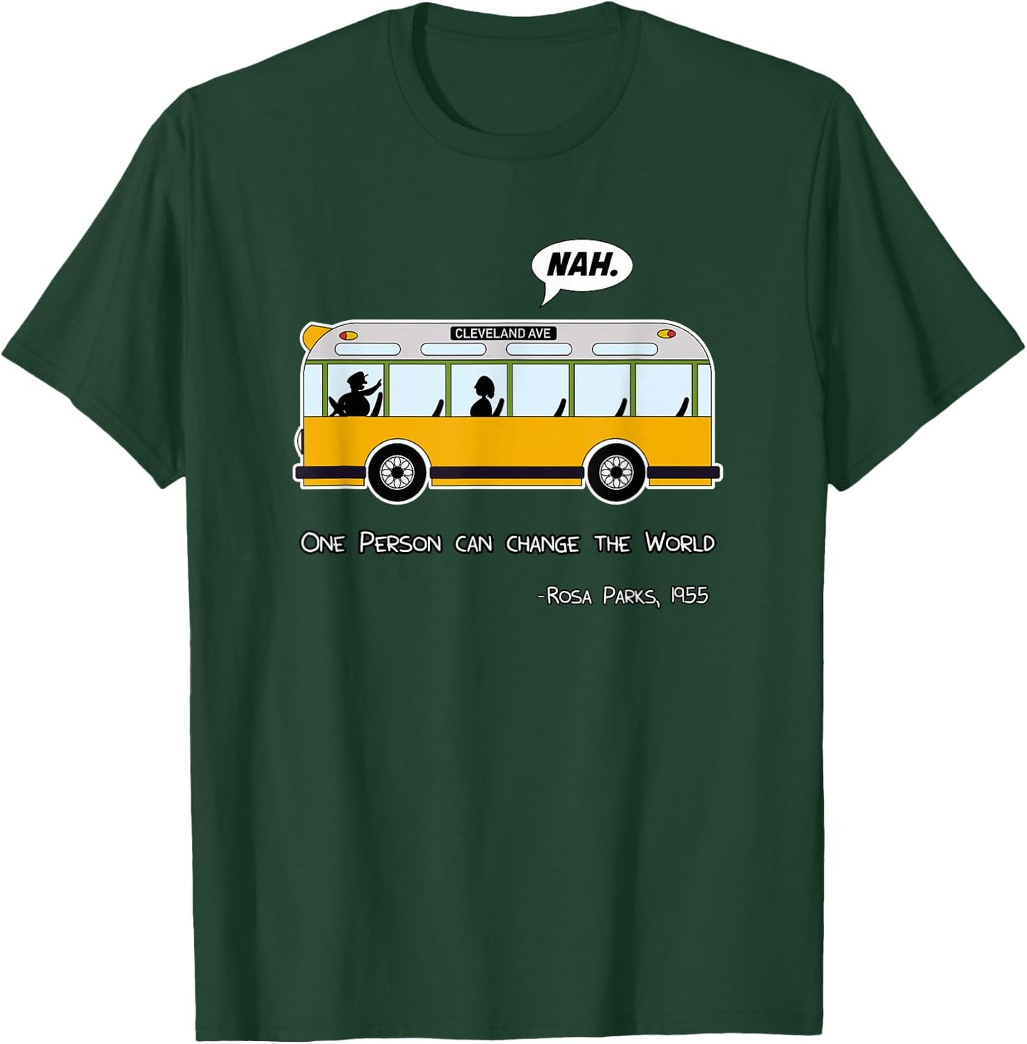 Equality Rosa Freedom Civil Rights Parks Afro Gift Shirt T-Shirt - T-Shirt | Forest