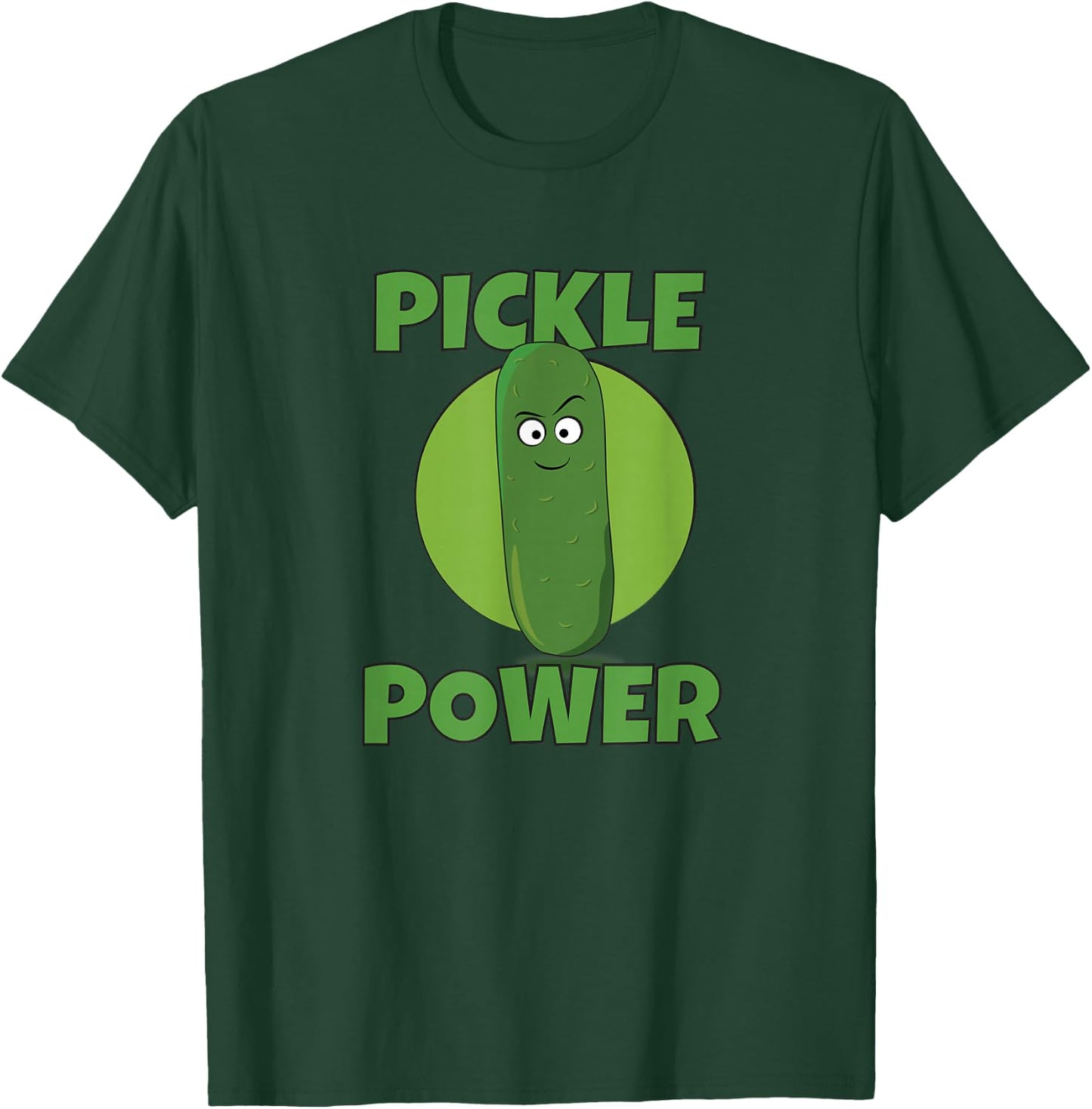 Pickle Power: I Love Pickles T-Shirt - T-Shirt | Forest