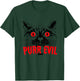 Purr Evil Satanic Cat Spooky design for Halloween T-Shirt - T-Shirt | Forest