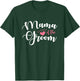 Mama of the Groom Groomsmen Wedding Party Design T-Shirt - T-Shirt | Forest