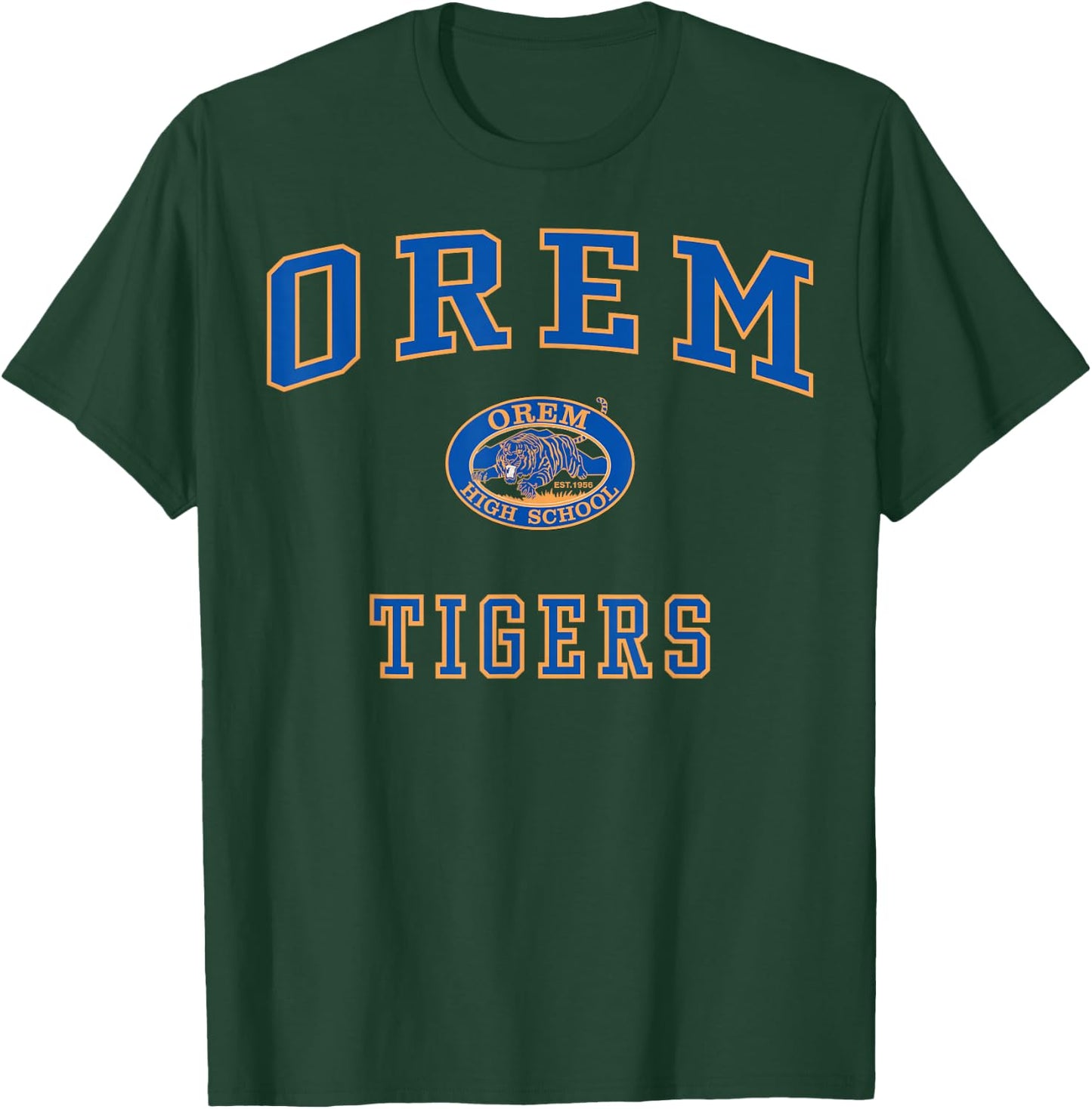 Orem High School Tigers C1 T-Shirt - T-Shirt | Forest