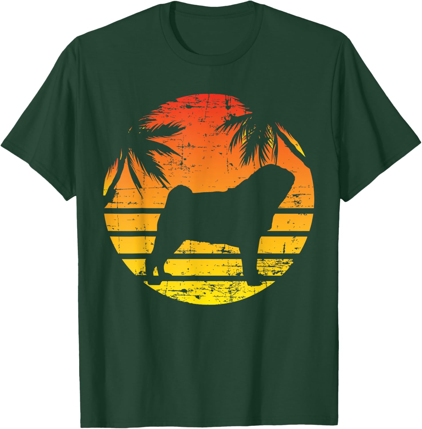 Pug Puggie-Dog Women Kids T-Shirt - T-Shirt | Forest
