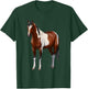 Beautiful Brown Bay Pinto Paint Horse Lover Gift T-Shirt - T-Shirt | Forest