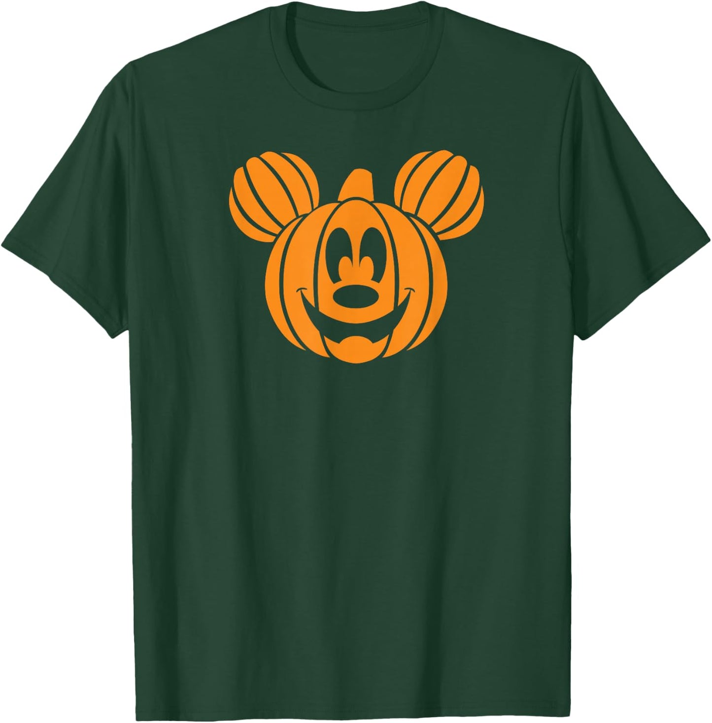 Disney - Mickey Mouse Halloween Pumpkin Head T-Shirt - T-Shirt | Forest