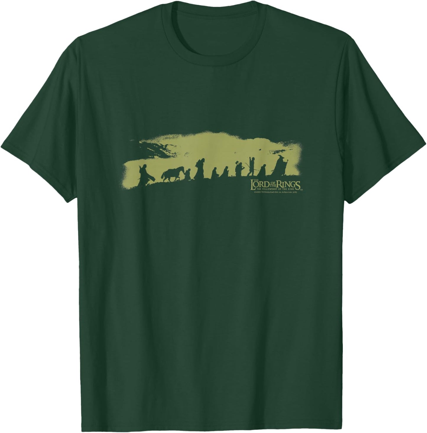 Lord of the Rings The Fellowship T-Shirt - T-Shirt | Forest