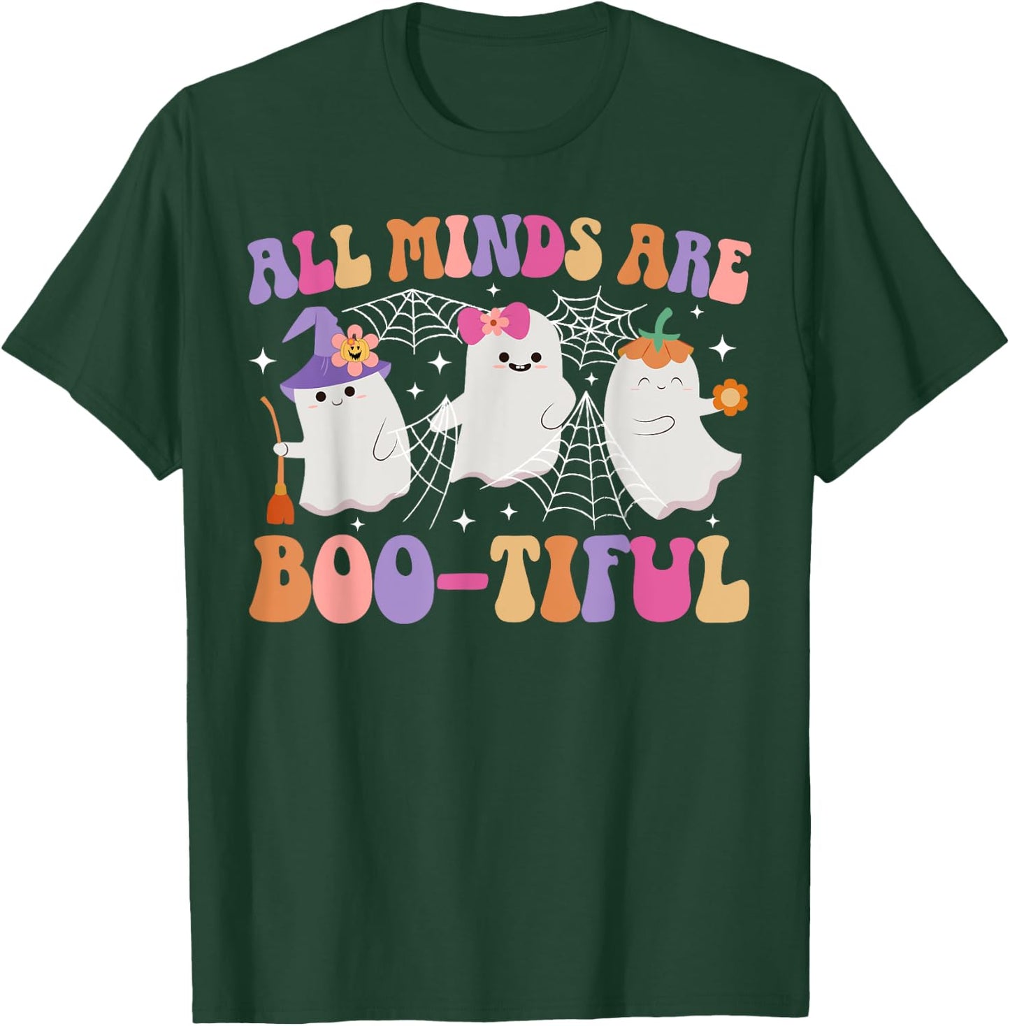 Spooky SPED Teacher Halloween Special Education Teacher T-Shirt - T-Shirt | Forest