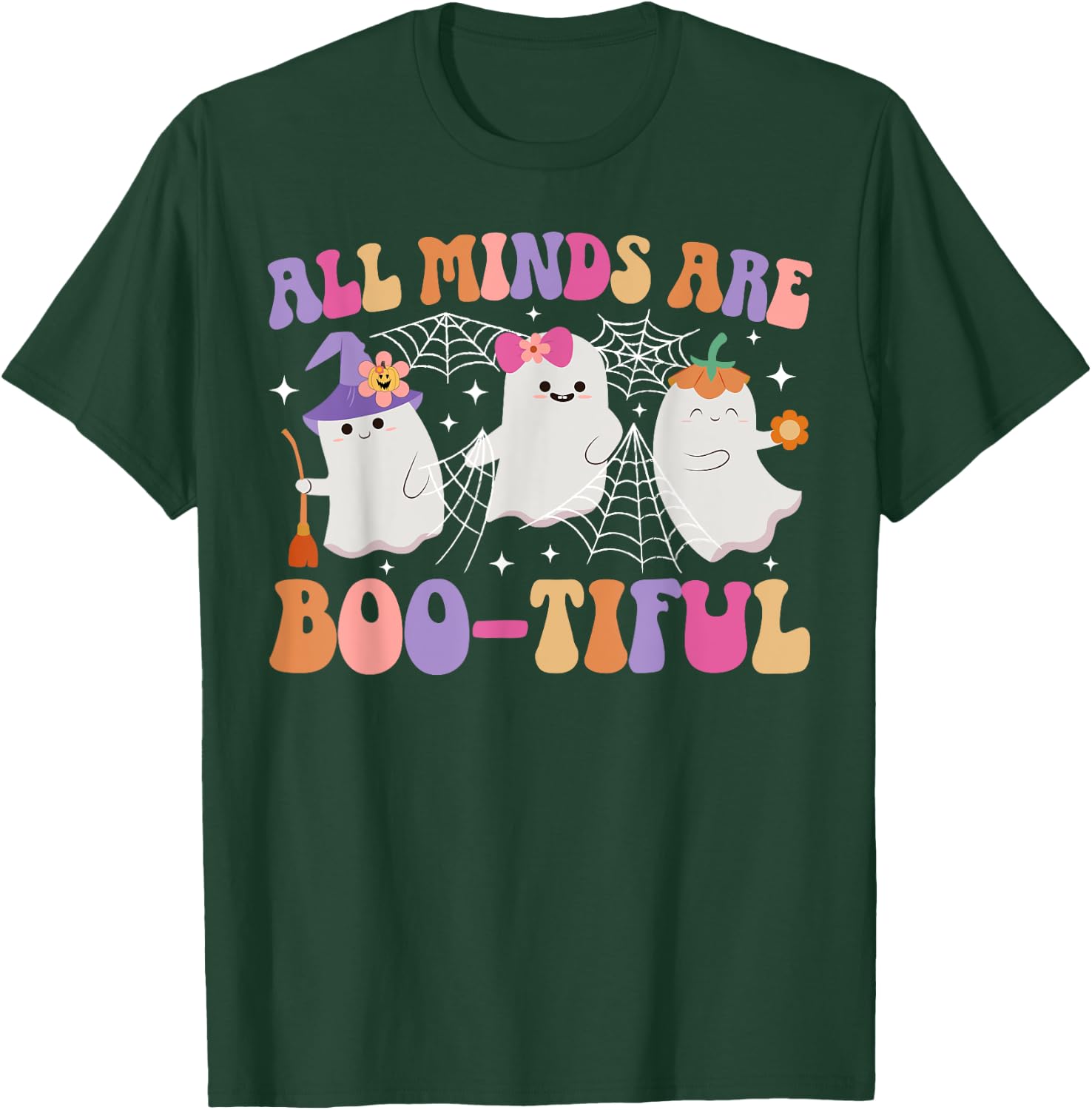 Spooky SPED Teacher Halloween Special Education Teacher T-Shirt - T-Shirt | Forest