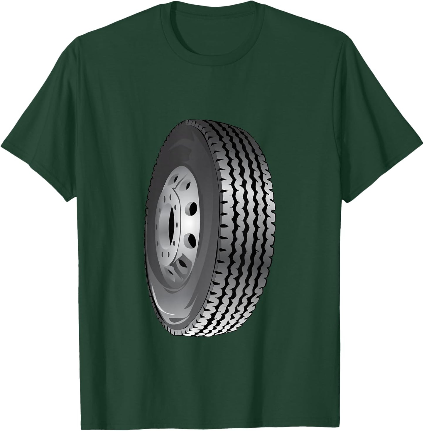 Big Huge Tire T-Shirt - T-Shirt | Forest