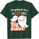 Big Sister Pregnancy Announcement Cute Ghost Girls Halloween T-Shirt - T-Shirt | Forest