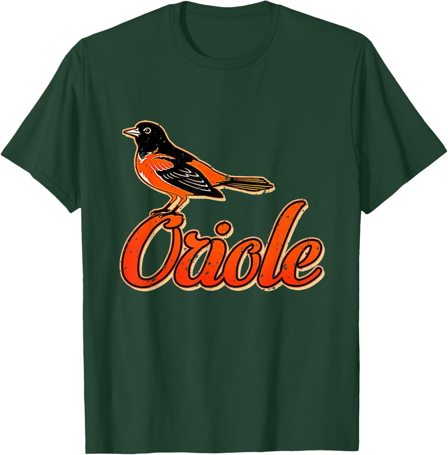 Vintage Oriole Bird' Amazing Bird Gift Shirt T-Shirt - T-Shirt | Forest