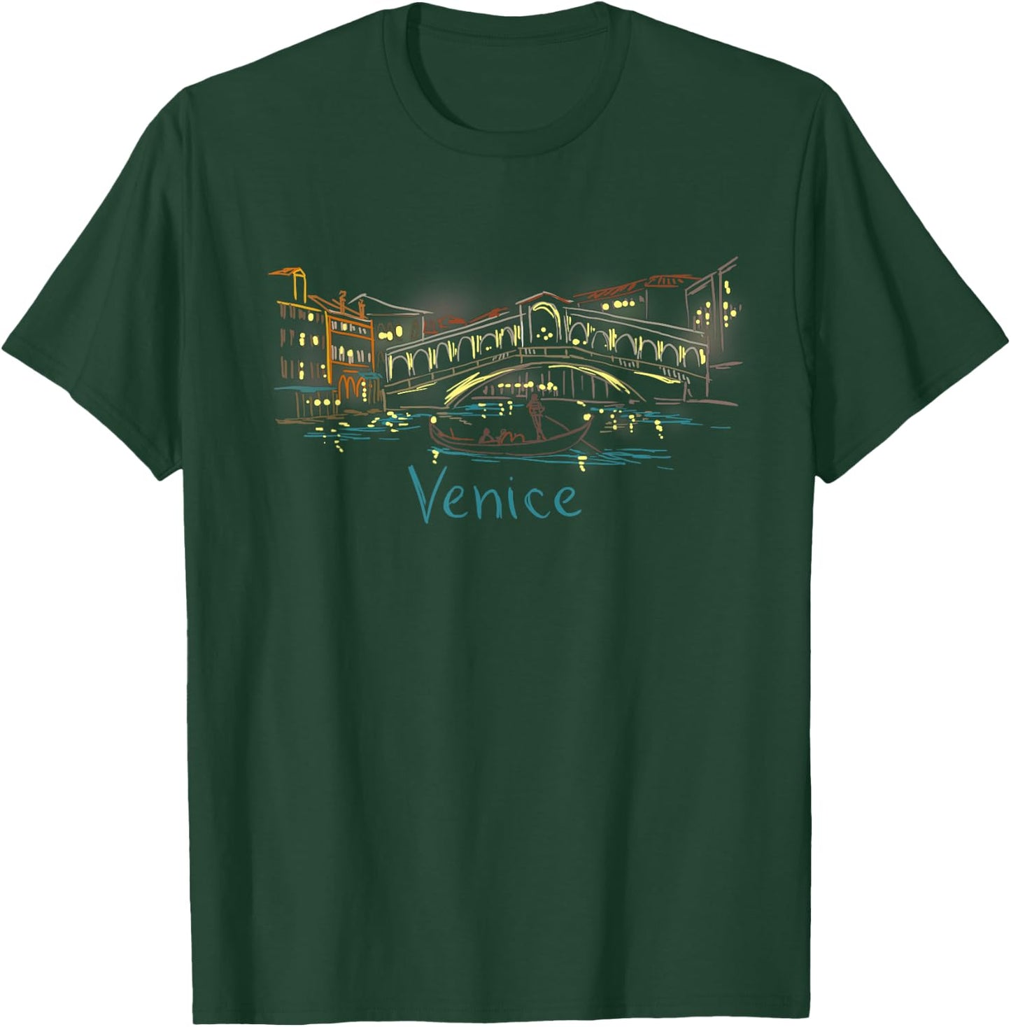 Venice Italy T-Shirt - T-Shirt | Forest
