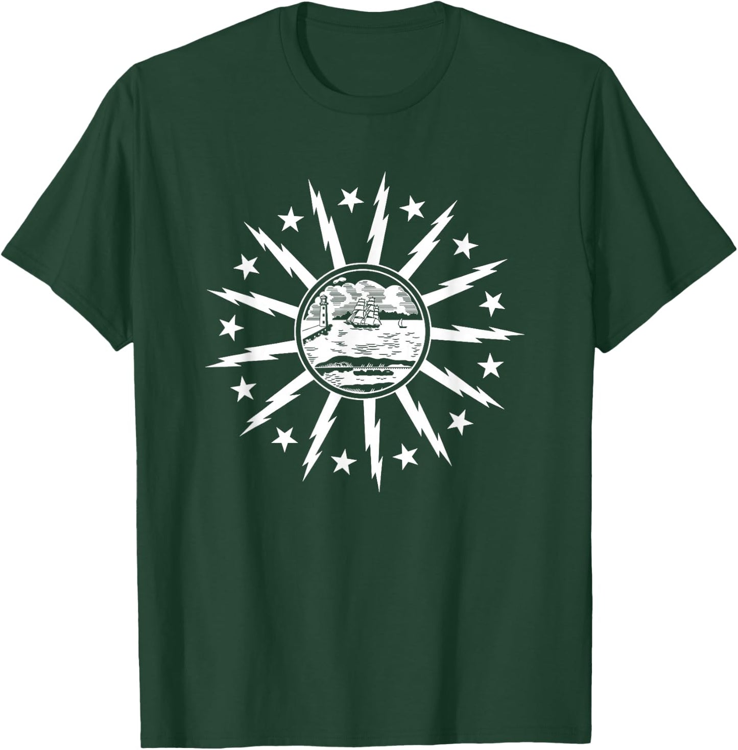 Buffalo New York City Flag Shirt T-Shirt - T-Shirt | Forest
