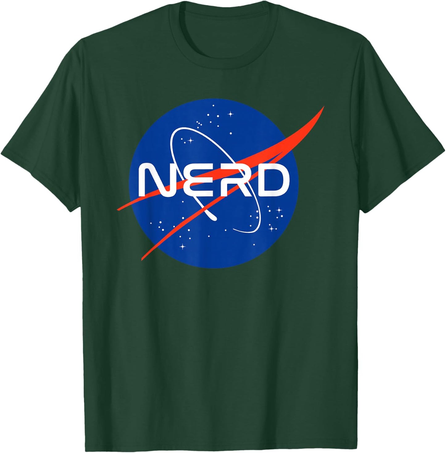 Nasa Nerds NASA Nerd , Kids, , Short Sleeve, Black, Small, Space-Themed, Cotton 100% T-Shirt - T-Shirt | Forest