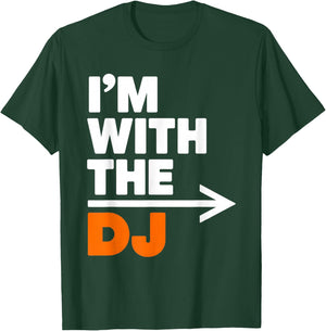 I'm With The DJ Funny Matching Halloween Costume T-Shirt - T-Shirt | Forest