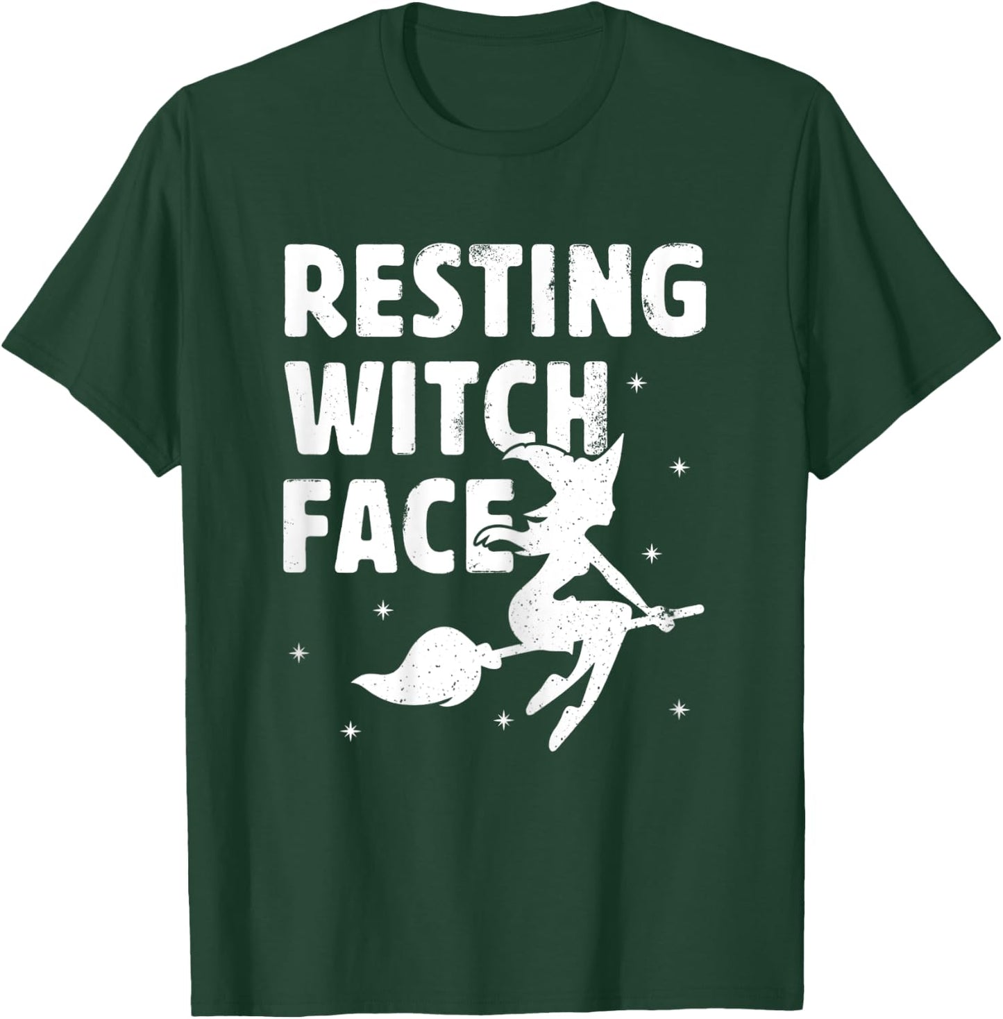Resting Witch Face Shirt - Witches Halloween Costume Gift T-Shirt - T-Shirt | Forest