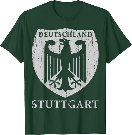 Germany Deutschland Stuttgart T-Shirt - T-Shirt | Forest