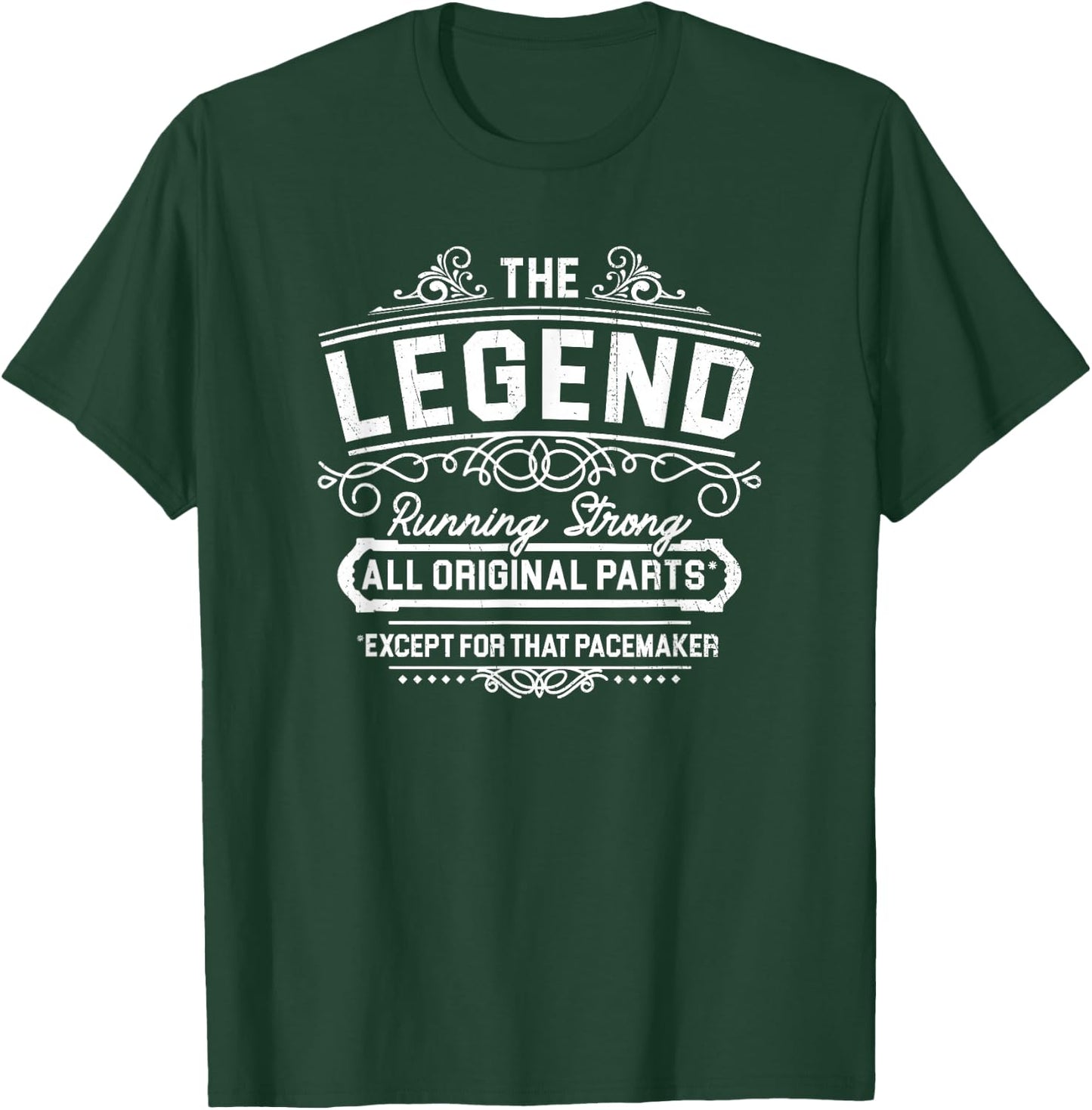 Mostly Original Parts Except Pacemaker Funny T Shirt T-Shirt - T-Shirt | Forest