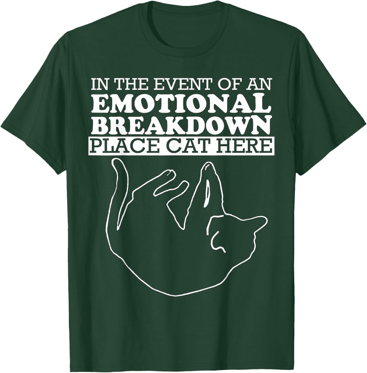 Cat Shirts /Women - Funny Cat Shirts for Cat Dad/Mom T-Shirt - T-Shirt | Forest