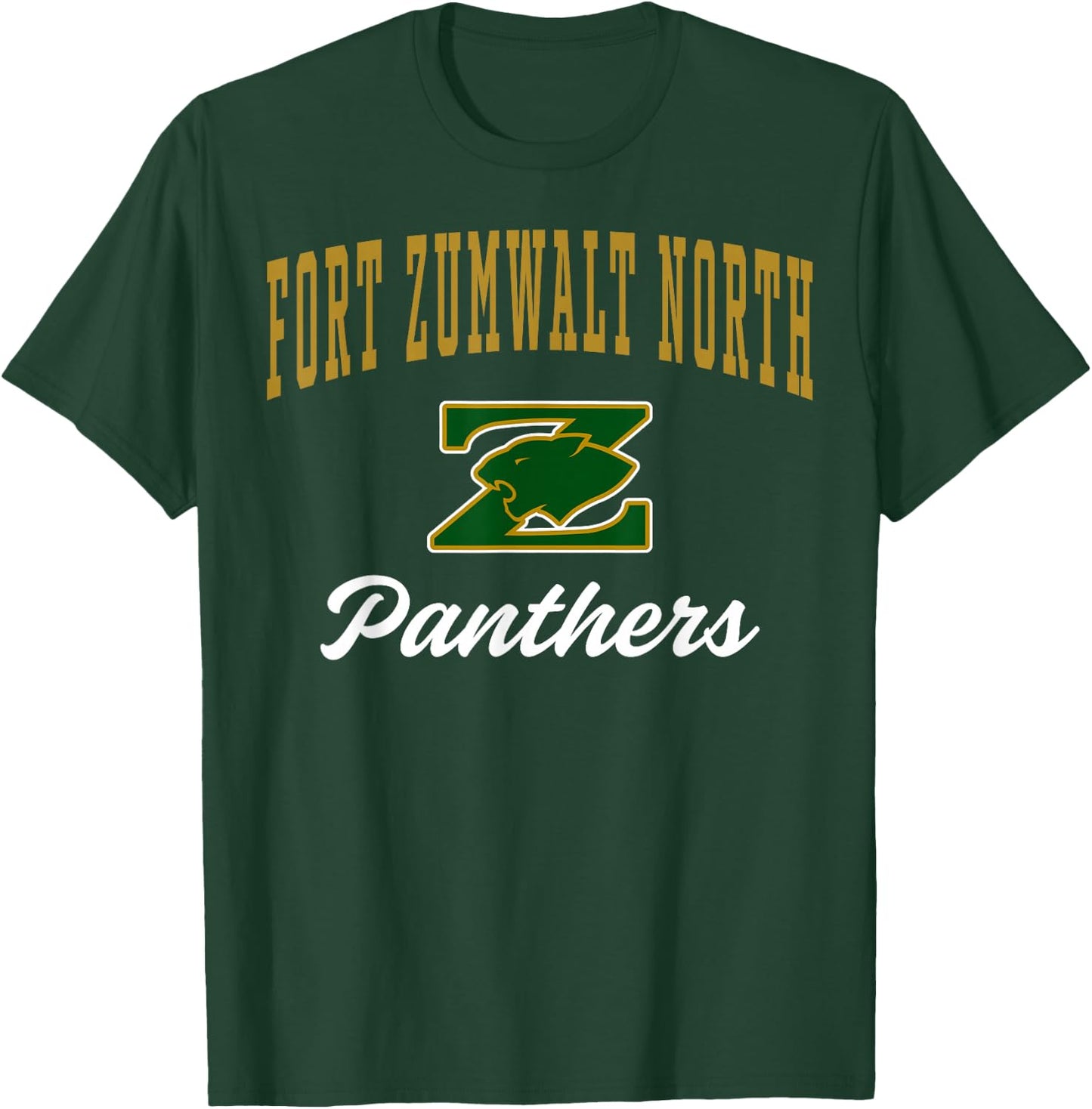 Fort Zumwalt North High School Panthers C3 T-Shirt - T-Shirt | Forest