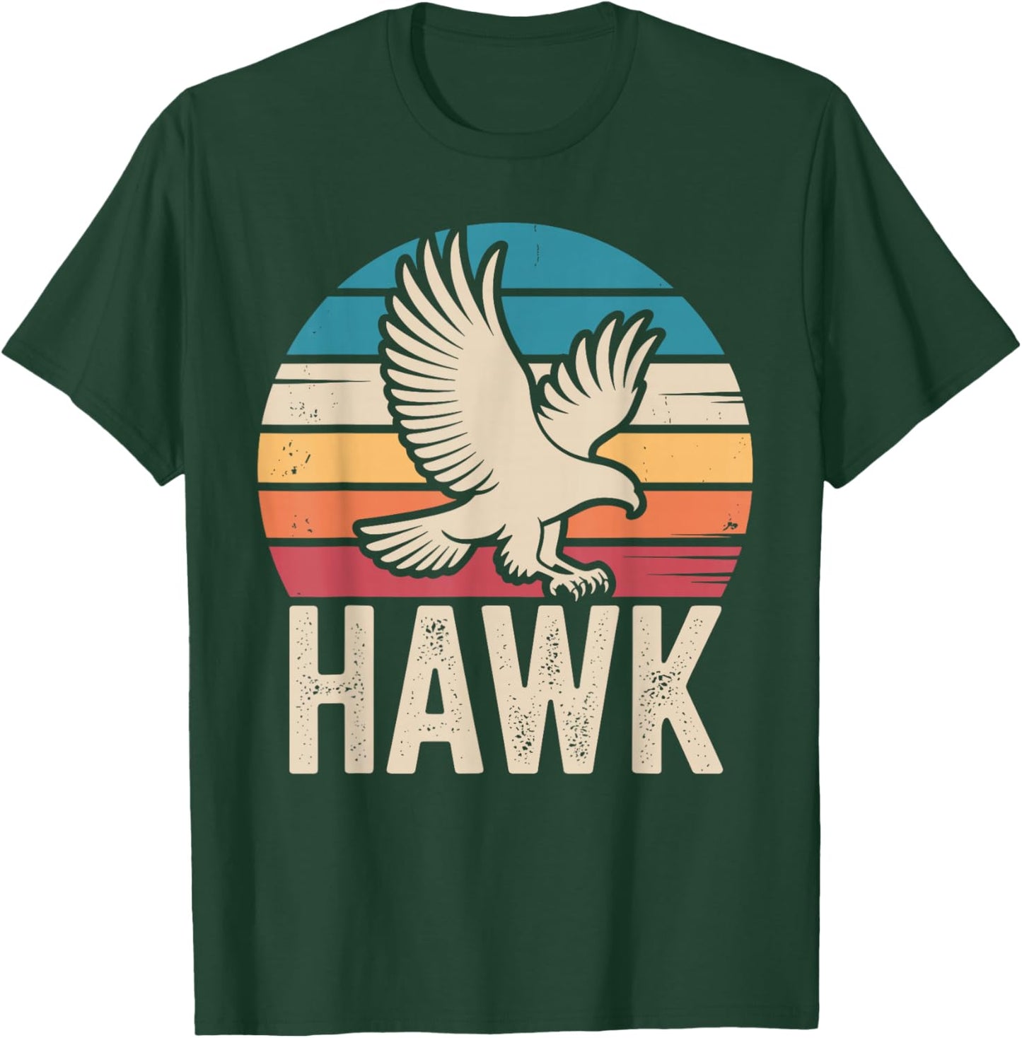 Falconry Art Women Kids Hawk Bird Lover Falconer T-Shirt - T-Shirt | Forest