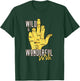 West Virginia Map WV Middle Finger Funny WV Souvenir Graphic T-Shirt - T-Shirt | Forest