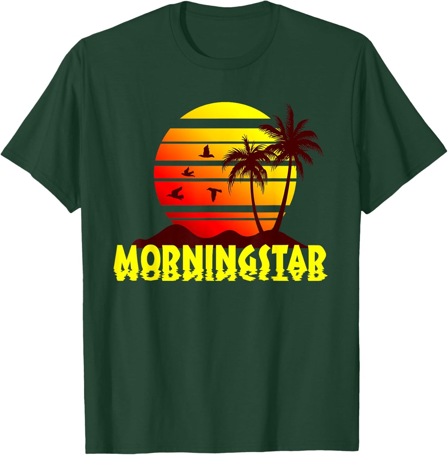 MORNINGSTAR Beach Sunset Vacation Souvenir Shirt T-Shirt - T-Shirt | Forest