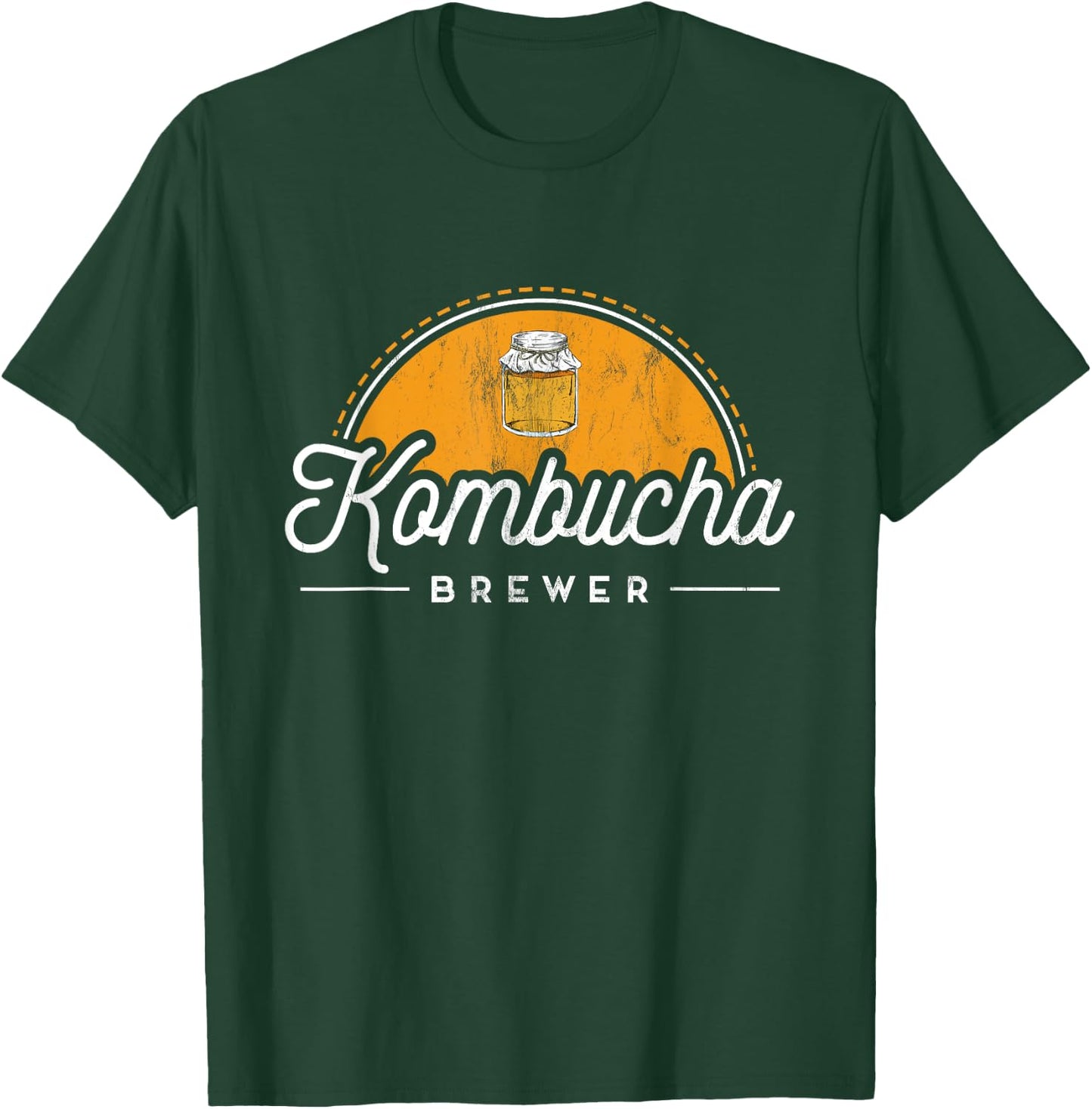 Kombucha: Kombucha Brewer T-Shirt - T-Shirt | Forest