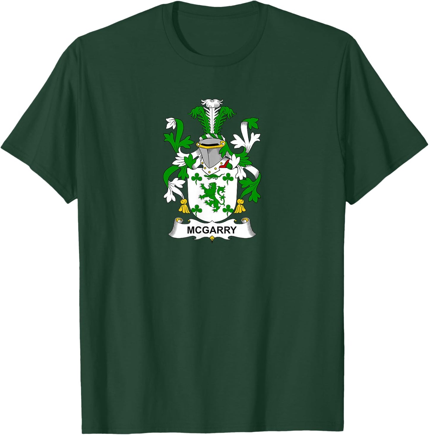 McGarry Coat of Arms - Family Crest T-Shirt - T-Shirt | Forest