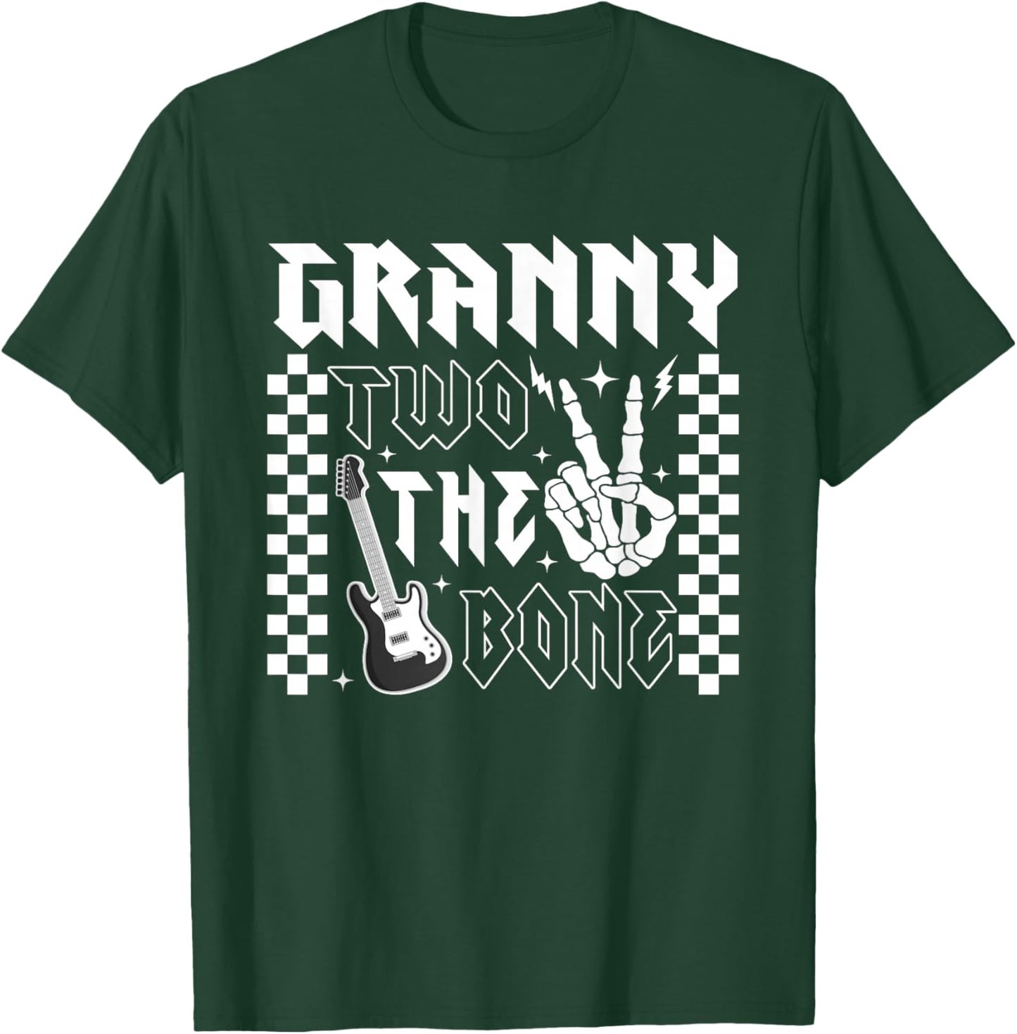 Granny of The Bad Two the Bone Birthday 2 Years Old T-Shirt - T-Shirt | Forest