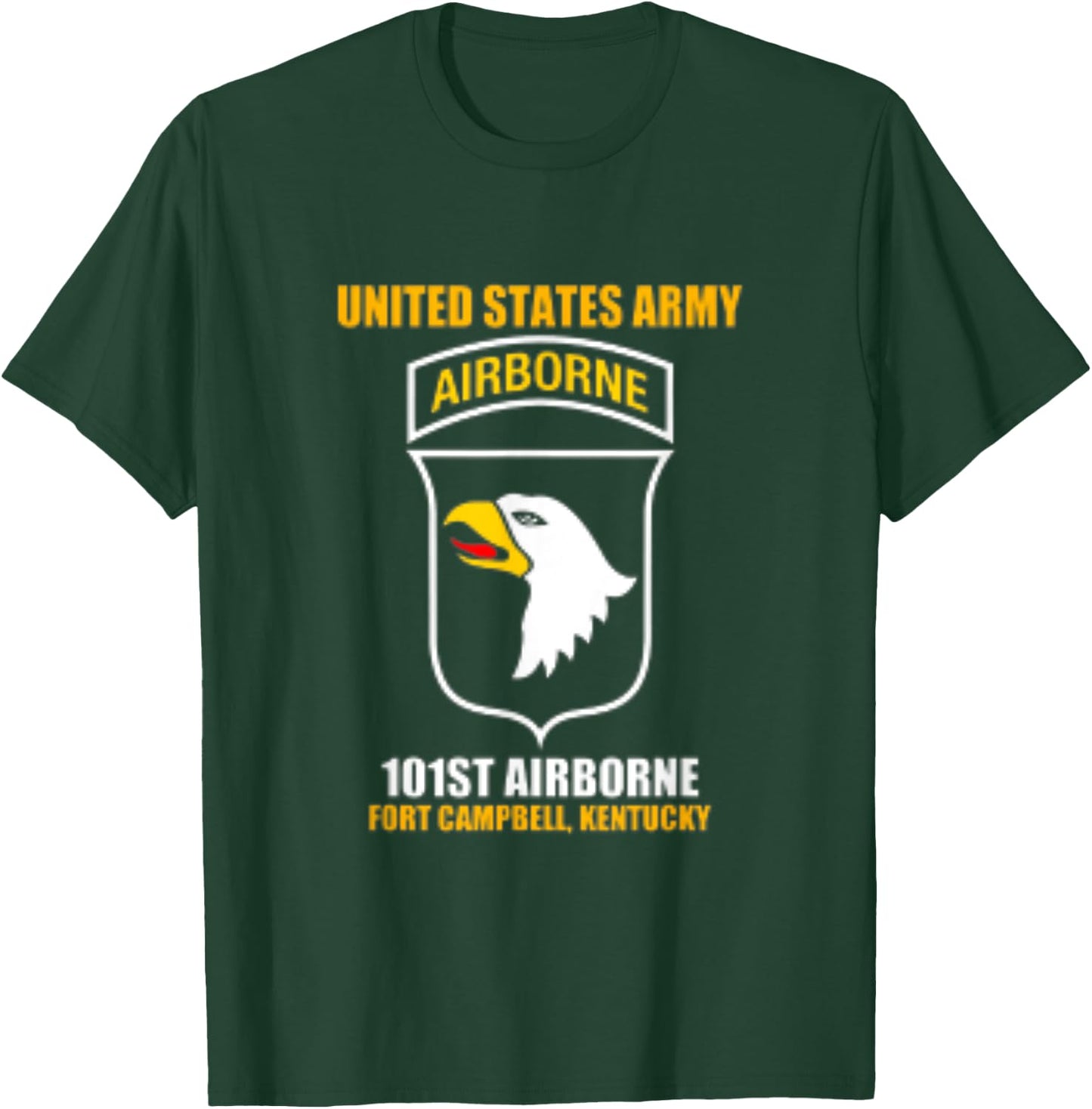 United States Army Airborne 101st Fort Campbell T-Shirt - T-Shirt | Forest