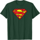 Superman Classic Logo T-Shirt - T-Shirt | Forest