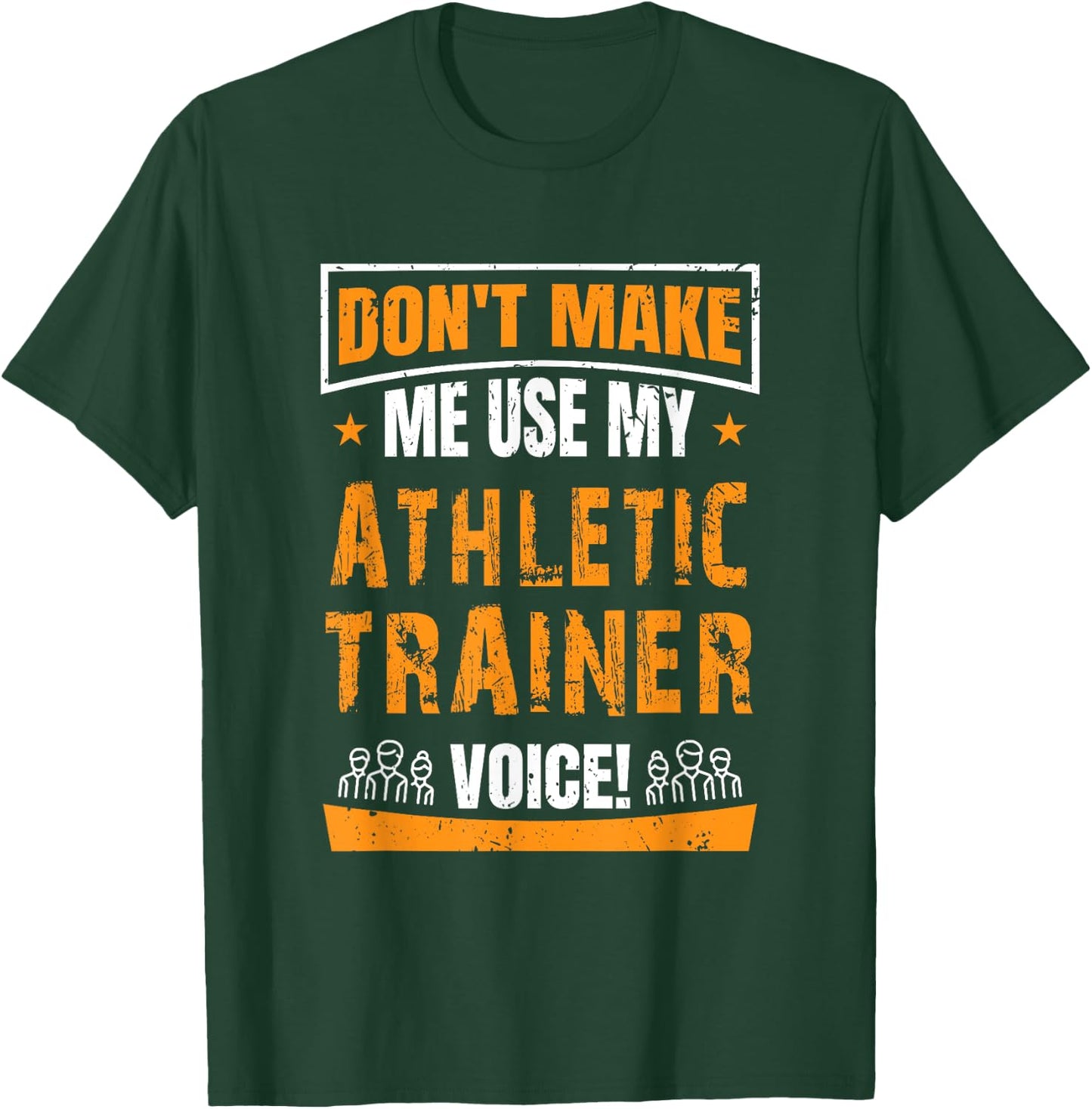 Funny AT Certified Athletic Trainer T Shirt Gift Saying T-Shirt - T-Shirt | Forest